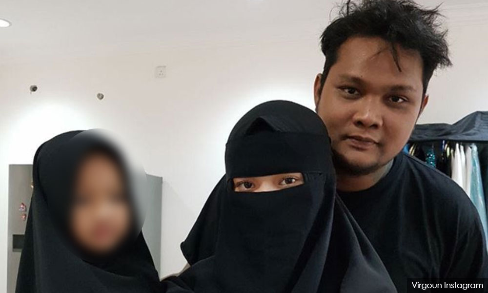 Virgoun lindungi isteri dari fitnah dengan purdah