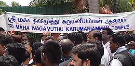 kapar temple demolition 020608 banner