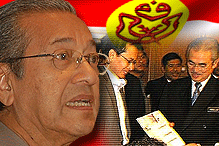 mahathir ezam umno 310508