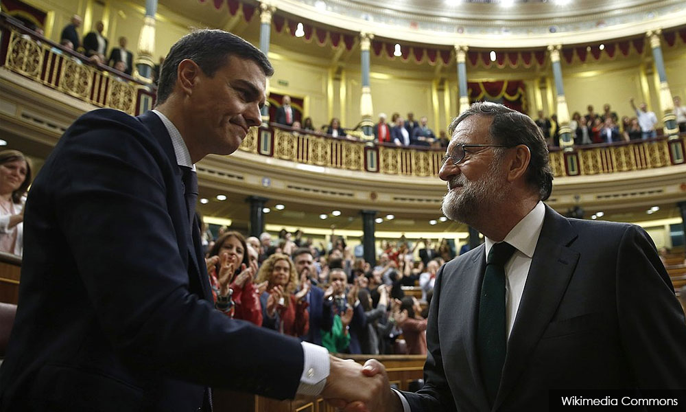Socialist Sanchez takes charge in Spain