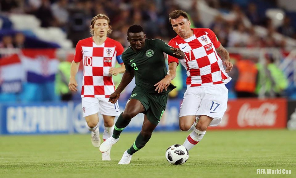 Etebo's own goal helps Croatia sink Nigeria
