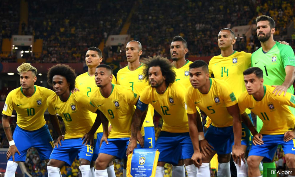 Brazil 'dibungkus' Belgium