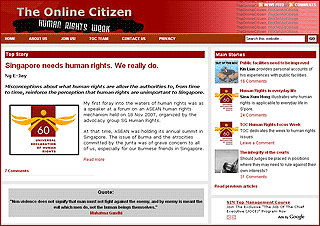 online citizen singapore website 110608