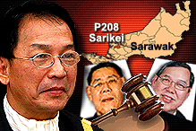 judge ian hn chin ding kuong hiing wong hua seh and sarikei parliament election judgement 100608