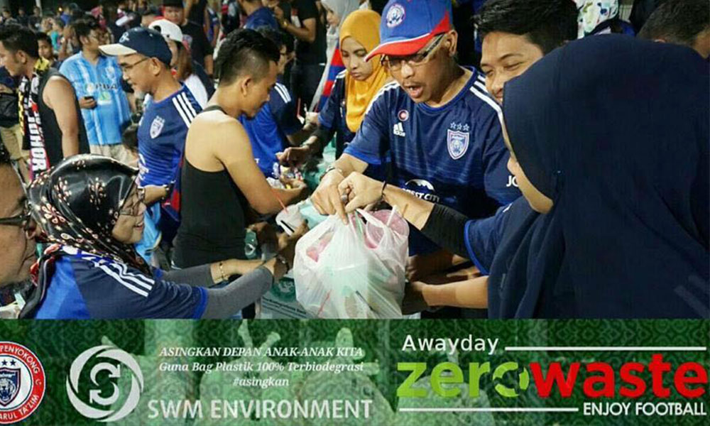 'Kutip sampah di stadium? JDT dah buat sejak 2015'