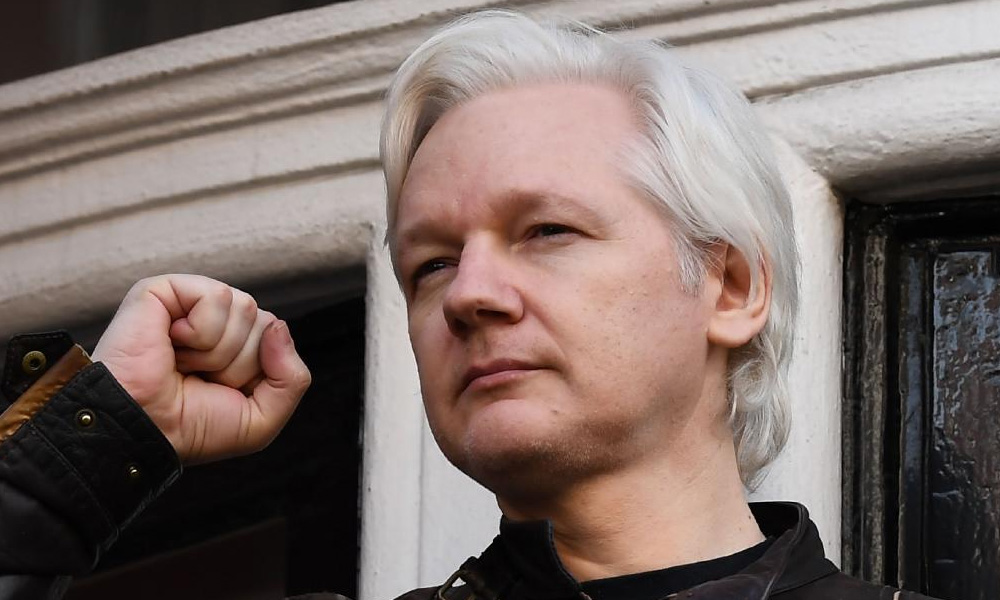 Julian Assange arrested by British police at Ecuadorean embassy