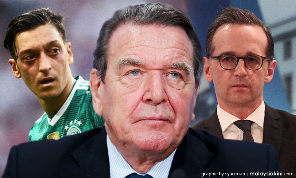 Bekas canselor Jerman marah menteri hina Ozil