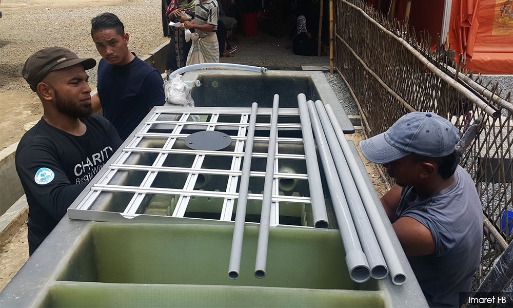 M’sian water treatment system bringing relief to Rohingya refugees