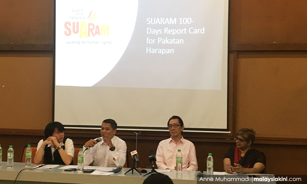 NGO tak puas hati pencapaian 100 hari HARAPAN