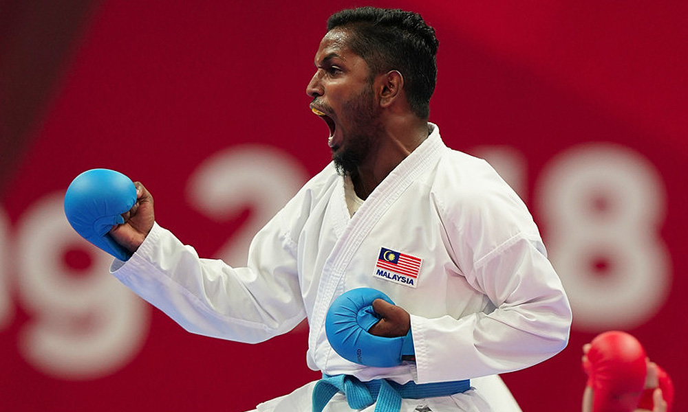Atlet karate dedikasi pingat untuk Syed Saddiq