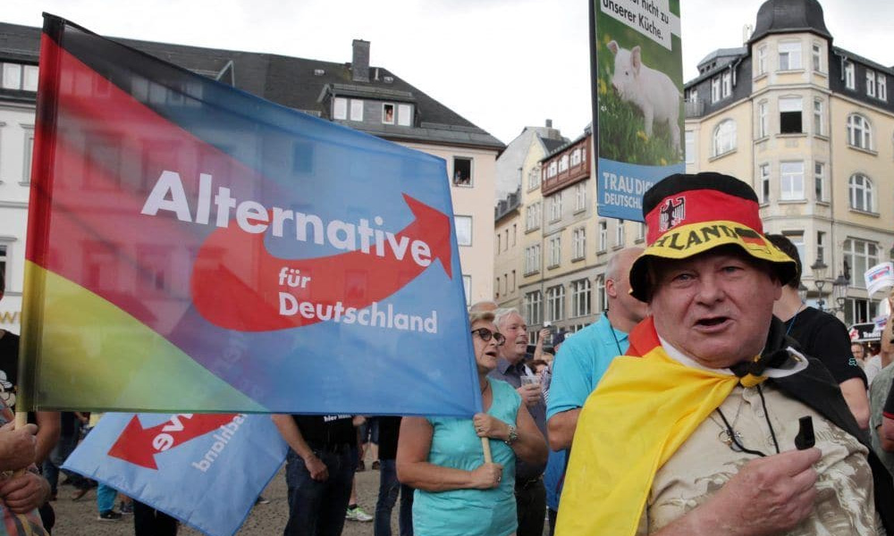After demos, far-right AfD overtakes German Social Democrats