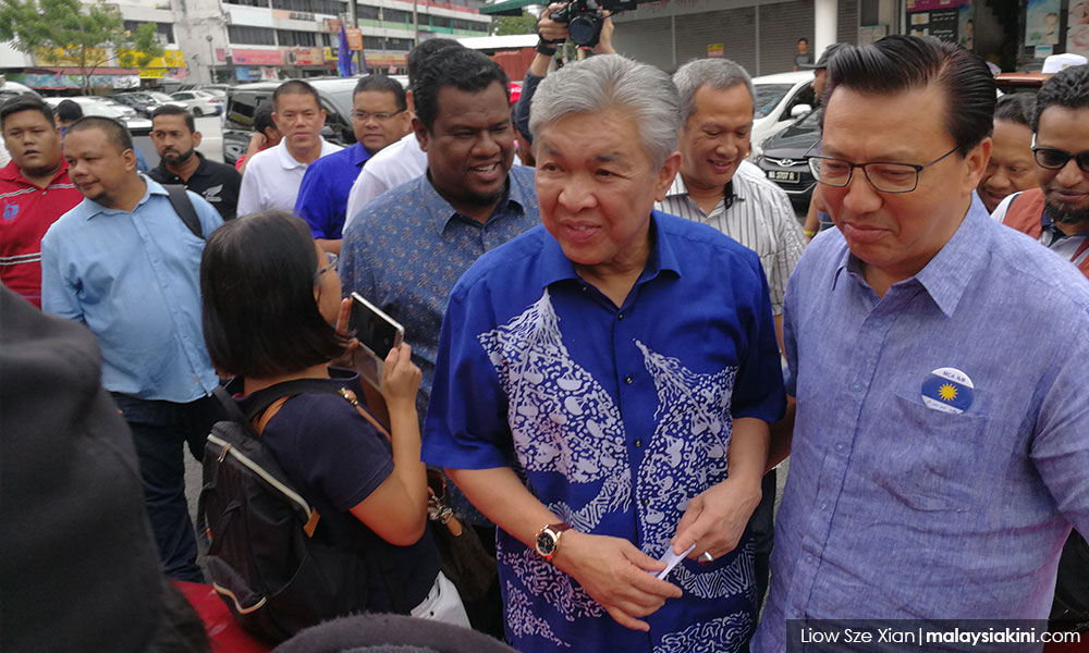 Zahid aiming only for 'moral victory' in Balakong