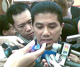 azmin ali pc in parliament 010708