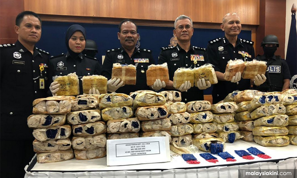 Polis Kelantan rampas pil kuda lebih RM23.6 juta