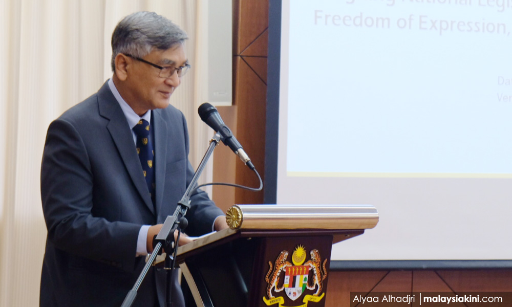Speaker pledges parliament's support for freedom of speech, expression