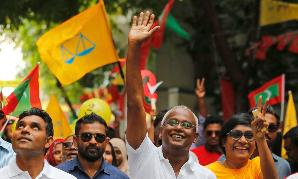 Opposition victory in Maldives deals potential blow to China