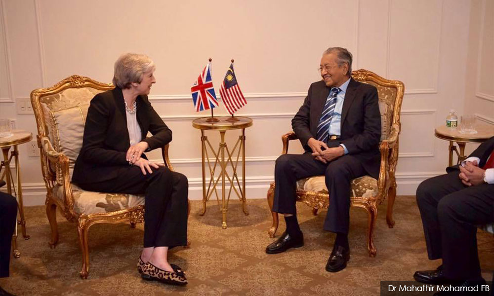 Mahathir meets three world leaders ahead of UN General Assembly