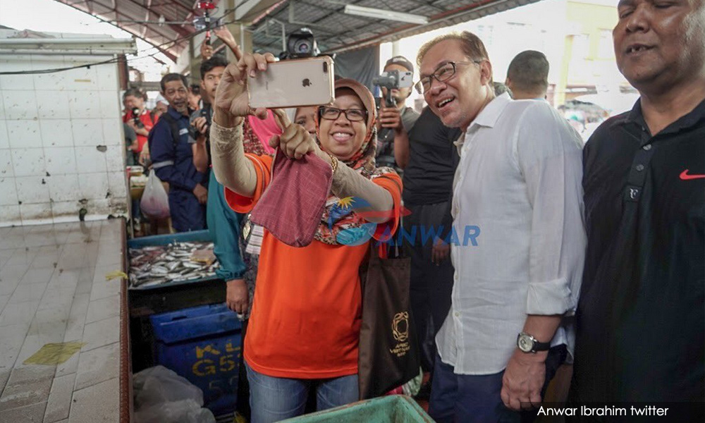 PKR: Sentimen pengundi Port Dickson terhadap Anwar positif