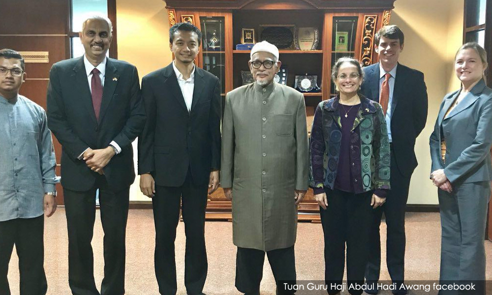 Hadi temui duta AS dengan jati diri Islam dan Melayu