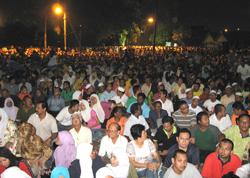 anwar ceramah at permatang pauh 050708 crowd