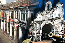 melaka town and george town penang a famosa world heritage site
