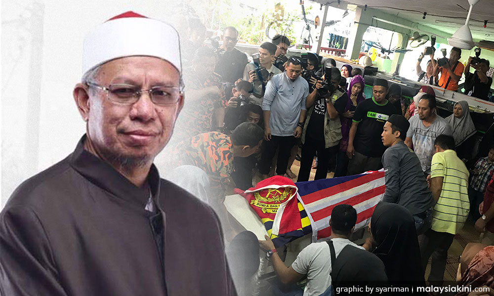 'Anggota bomba terkorban itu insan mulia'