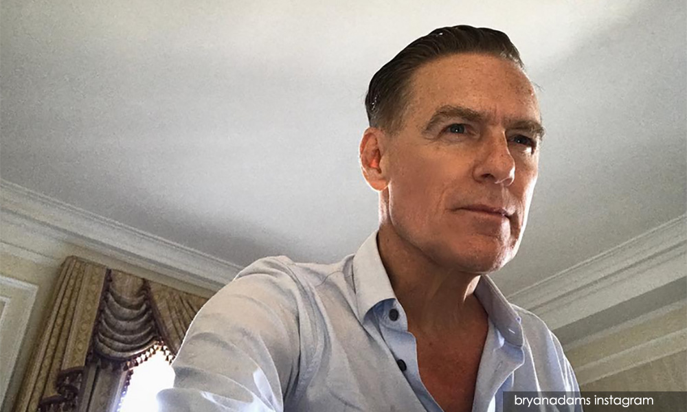 Bryan Adams 'puji' jerebu di New Delhi