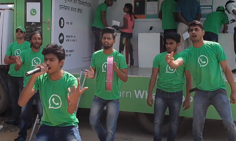 WhatsApp hits the road in India with skits to stamp out fake news