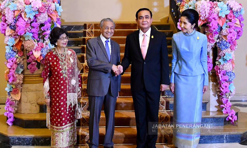 Dr M bertemu PM Thailand Prayuth