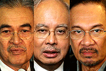 anwar pak lah najib crash style
