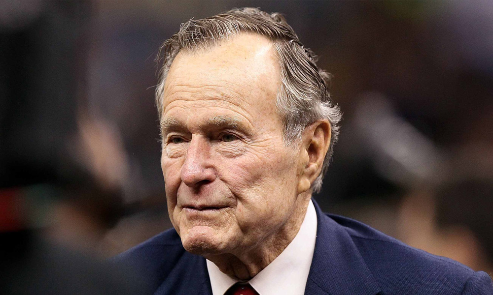 Former US president George HW Bush dies