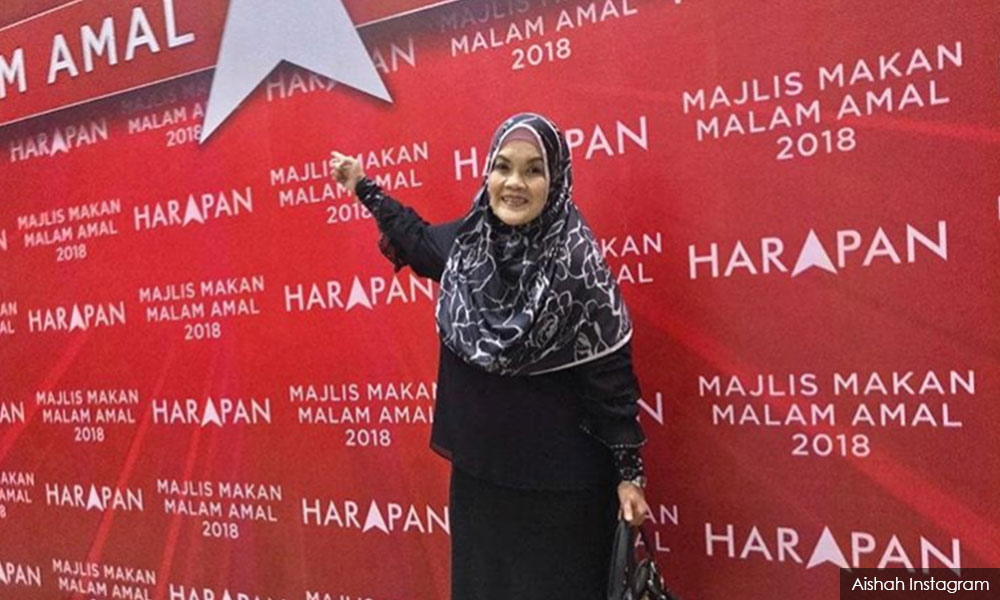 Aishah Tetap Penyokong Ph Dulu Dan Kini