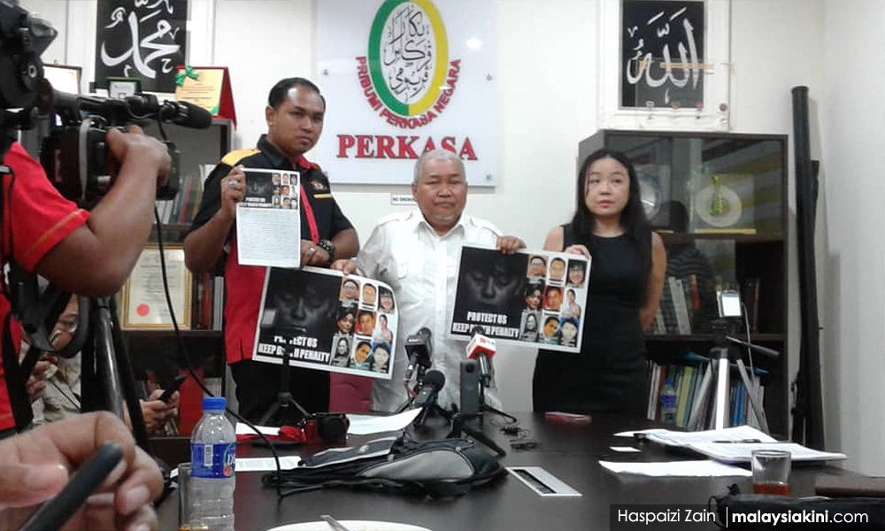 Hukuman mati: Perkasa tuntut k'jaan buat pungutan suara