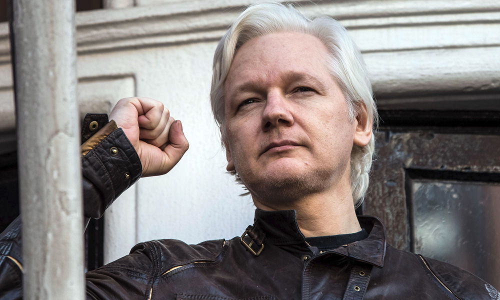 Julian Assange sentenced to 50 weeks in jail for skipping bail