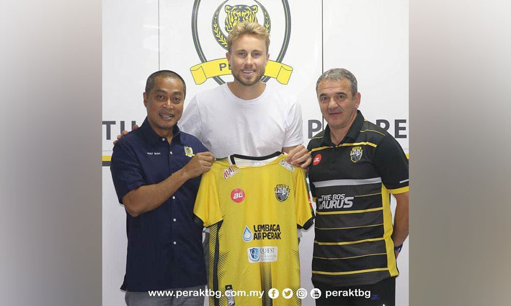 Perak dapat khidmat Anderson selama semusim
