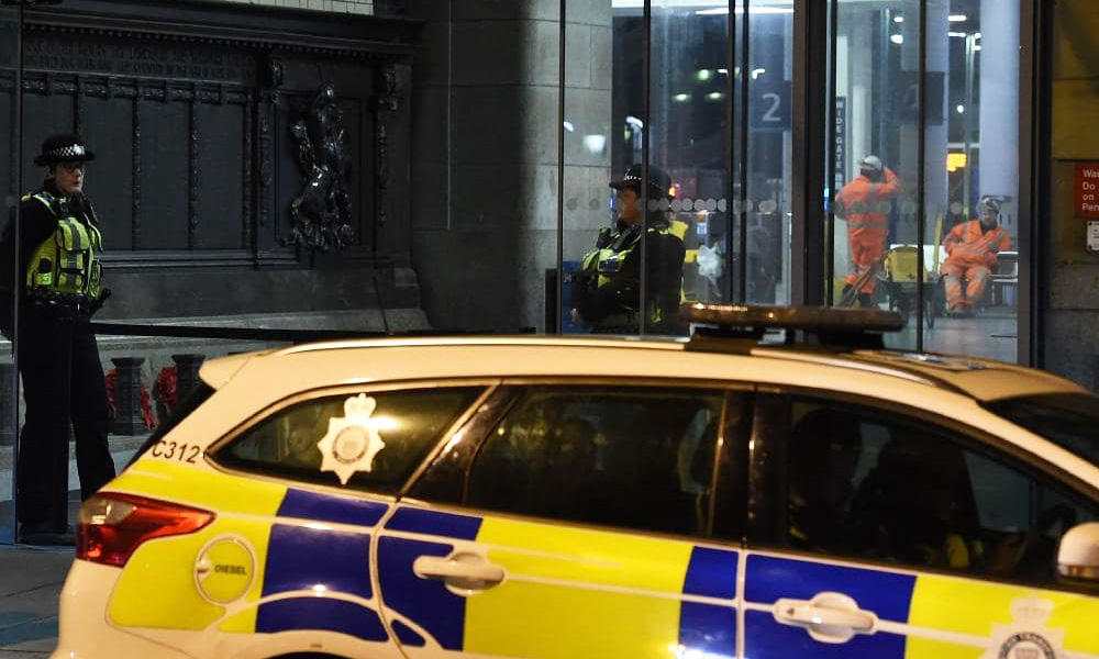 Manchester train station stabbing leaves three injured