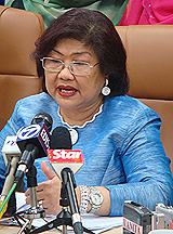 rafidah aziz pc on permatang pauh by election 010808 06