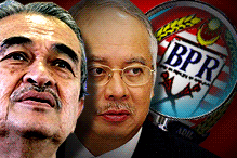 abdullah ahamad badawi and najib and aca bpr investigation 050808
