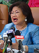 rafidah aziz pc on permatang pauh by election 010808 04