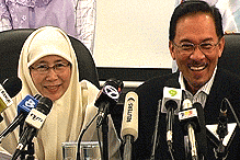 wan azizah resign permatang pauh by election for anwar 310708