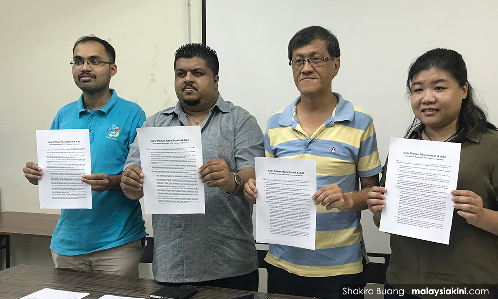 We're watching you, Bersih tells Cameron by-election candidates