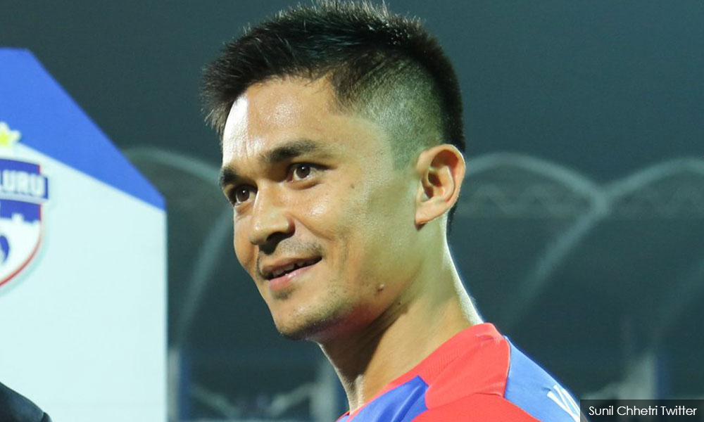 Di bawah Ronaldo, di atas Messi ada Sunil Chhetri