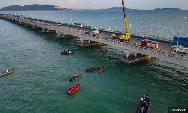 Penang Bridge crash victim died of drowning - forensic expert