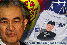 abdullah ahmad badawi and umno and bn and elegant advisory controversy