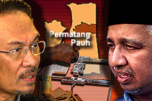 permatang pauh by election candiadtes anwar and arif shah