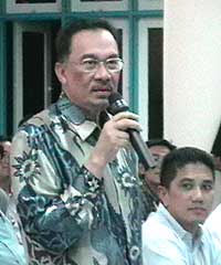 anwar ibrahim penang kg kota permatang pauh by election campaign 140808 12
