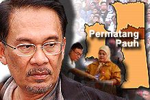 anwar ibrahim permatang pauh by election