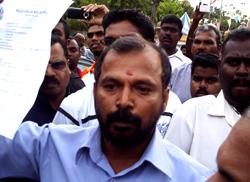 hindraf penang protest 230808 thanenthiran