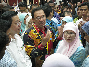 anwar permatang pauh polling day 260808 11
