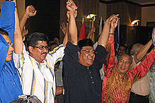 ahmad ismail bukit bendera umno penang racist cina tumpang 050908
